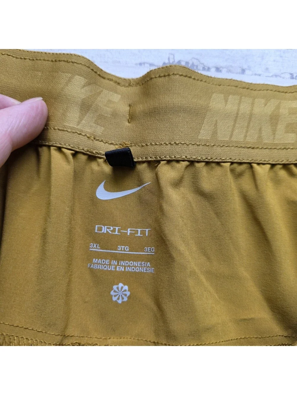 Nike Dri Fit Unlimited 7” Shorts Bronzine Size 3XL Men’s Running Gym Workout